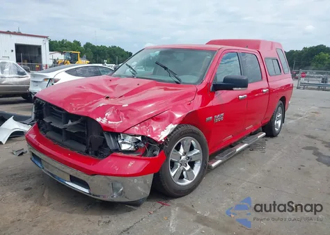 2017 Ram 1500 Slt z USA, uszkodzony, nr VIN 1C6RR6TT6HS542412